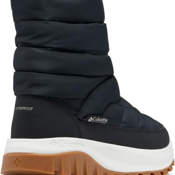 Columbia Womens Snowtrot Mid Boot Black Sea Salt US Size 11 - Picture 7 of 13